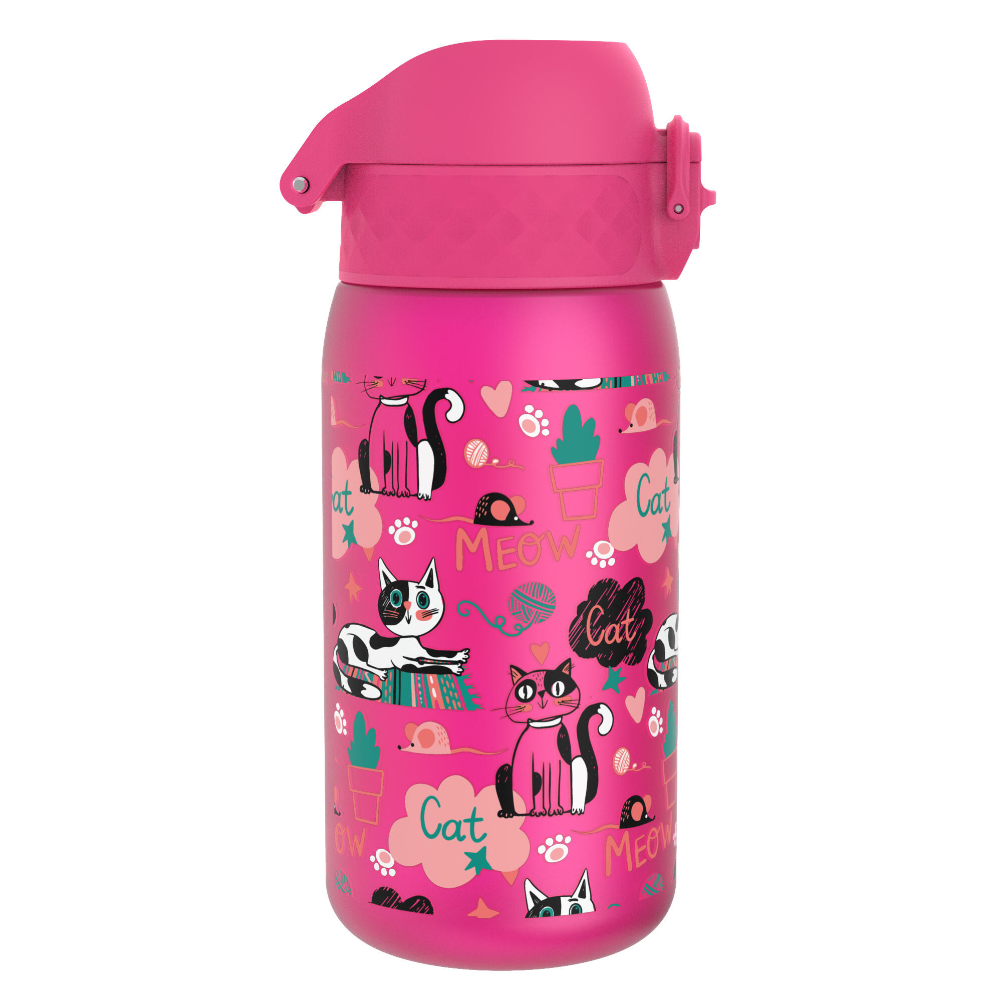 Bidon dziecięcy ION8 350ml z atestem PZH – szczelny, lekki, bez BPA 2/6