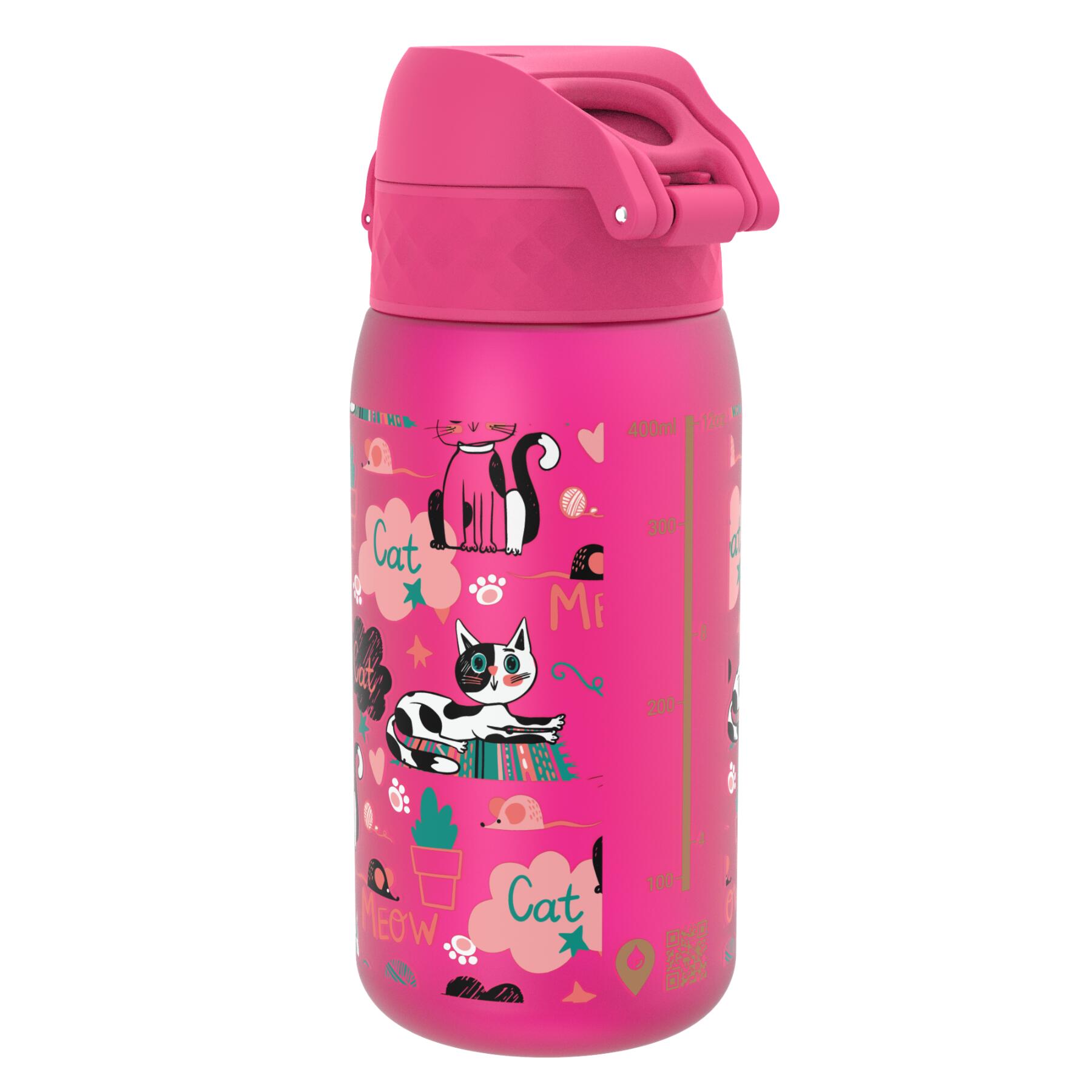 Bidon dziecięcy ION8 350ml z atestem PZH – szczelny, lekki, bez BPA 4/6