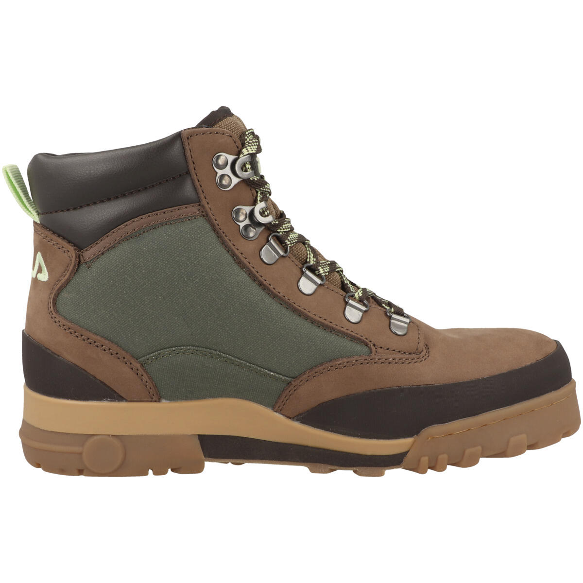 Scarpe da uomo Fila Grunge II Mid CVS stivali in pelle 3/5