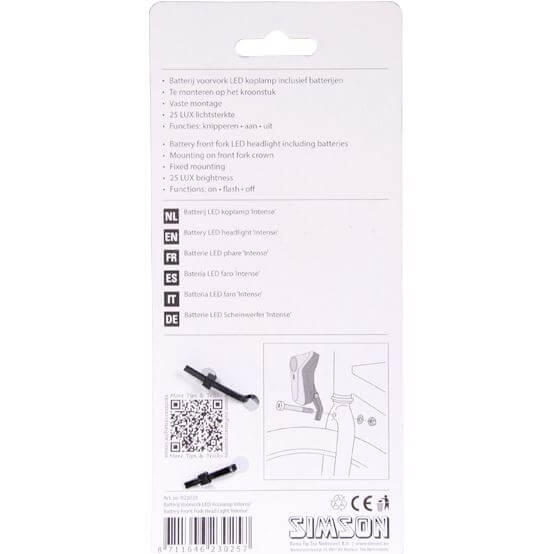 koplamp Intense batterij 25 lux 4/5