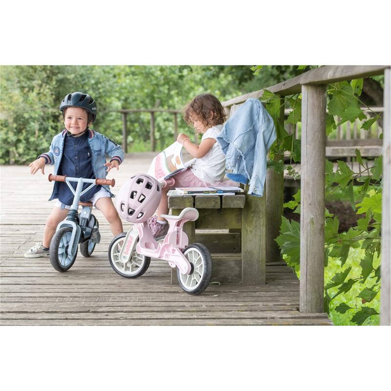 Balance Bike - Bicicleta Infantil de Aprendizagem Rosa Pastel