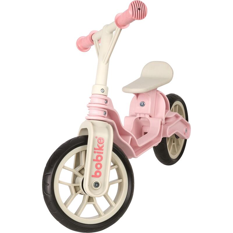 Balance Bike - Bicicleta Infantil de Aprendizagem Rosa Pastel