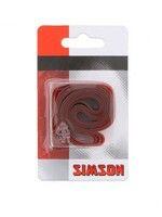 Simson velglint 16mm pvc voor 24-28 inch wielen