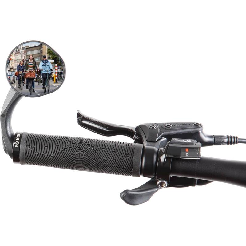 Mirage fietsspiegel Minor bar-end e-bike 50 mm links/rechts zwart