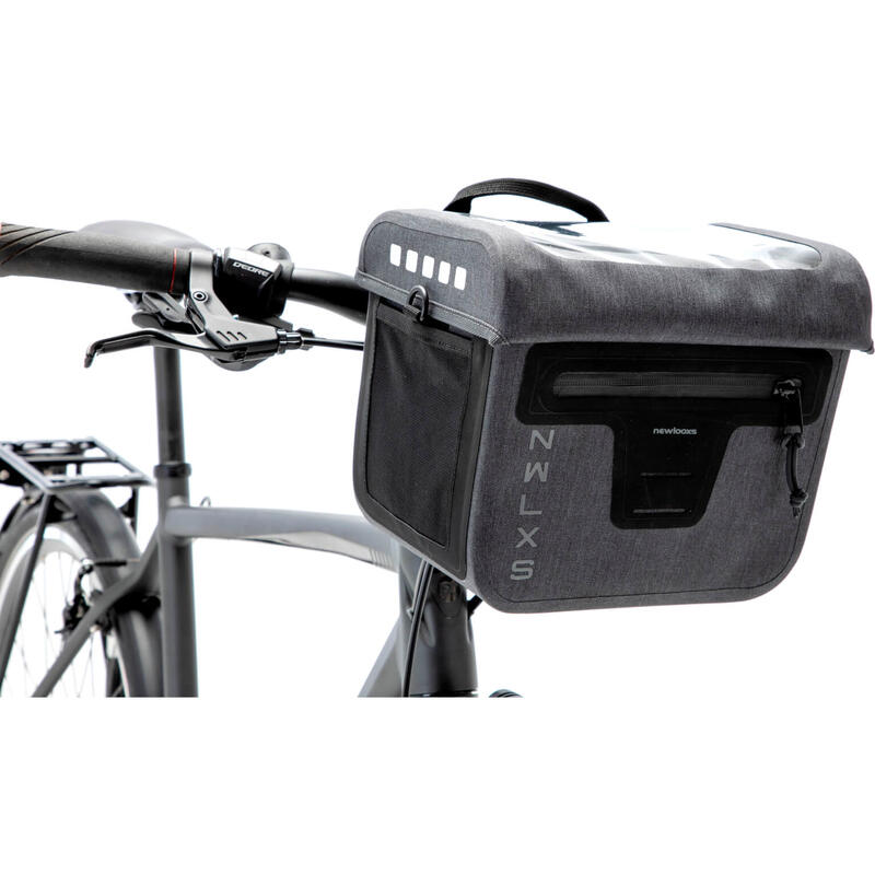 Stuurtas Varo Handlebar Bag 9,5 Liter 27 X 22 X 19 Cm - Grijs