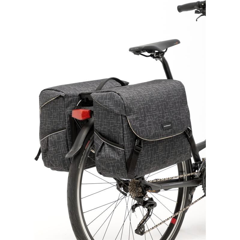 NEW LOOXS Sac de rangement double  Mondi Joy Double Racktime, black