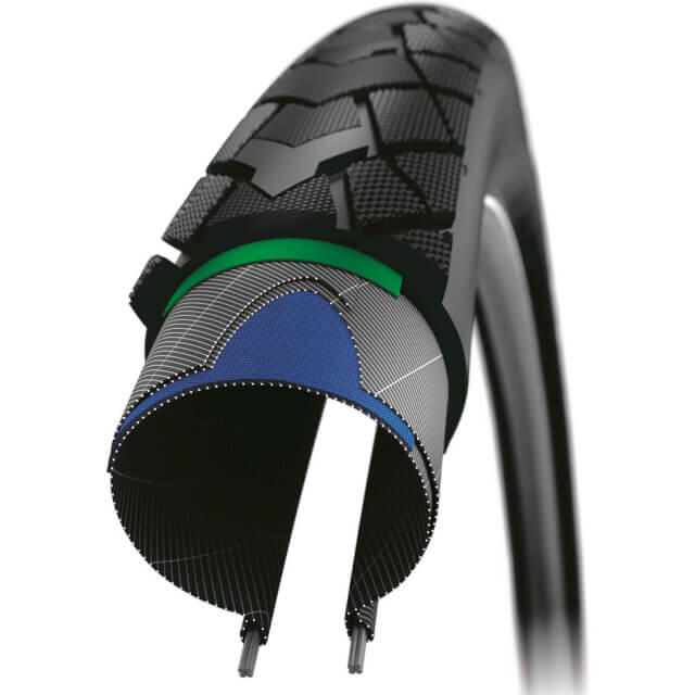 Vredestein buitenband perfekt xtreme 28 x 1,50 schwarz refluene 3/3