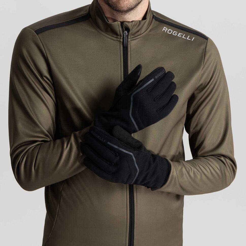 Rękawiczki rowerowe unisex Rogelli Apex