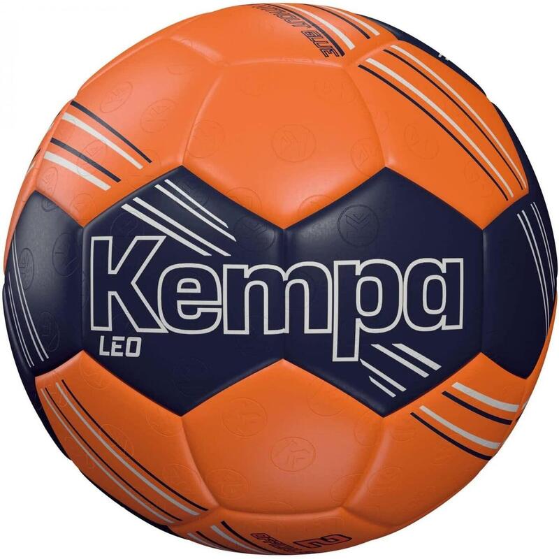 Ballon de Handball Kempa Leo - Orange et bleu marine