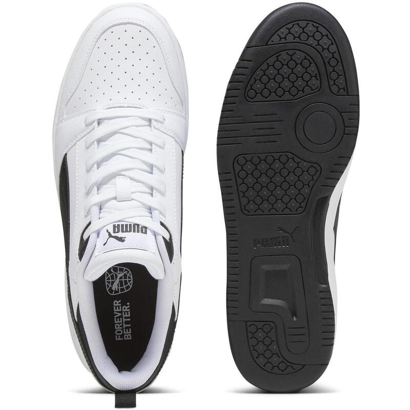 Baskets Puma Rebound V6 Low, Blanc, Hommes