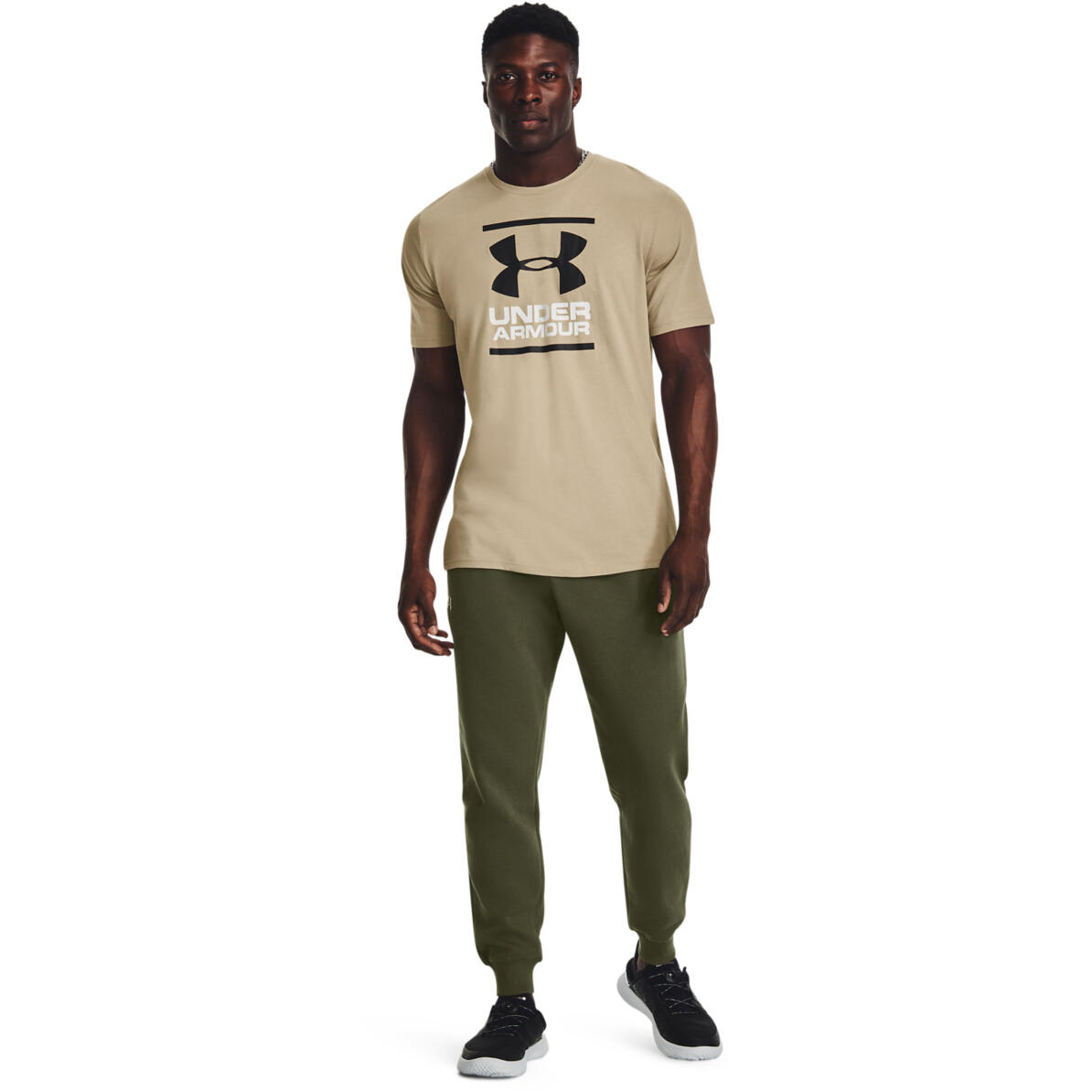 Spodnie męskie Under Armour UA Rival Fleece 3/6