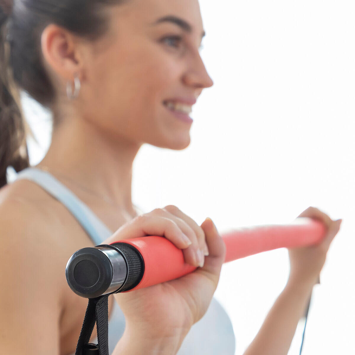 Barra da Fitness con Bande Elastiche e Manuale per gli Esercizi InnovaGoods 5/5