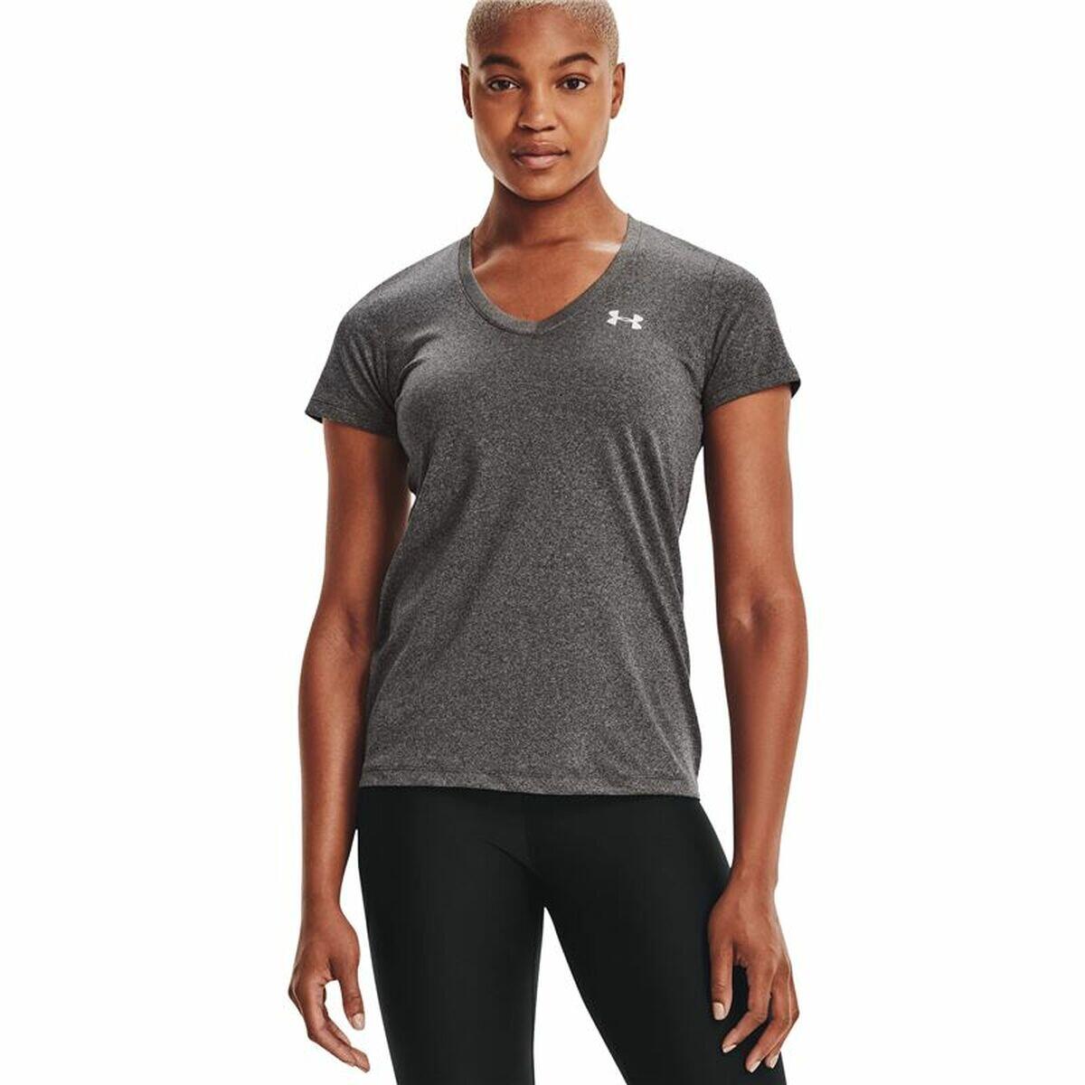 T-shirt à manches courtes femme Under Armour Tech SSV Gris 3/7