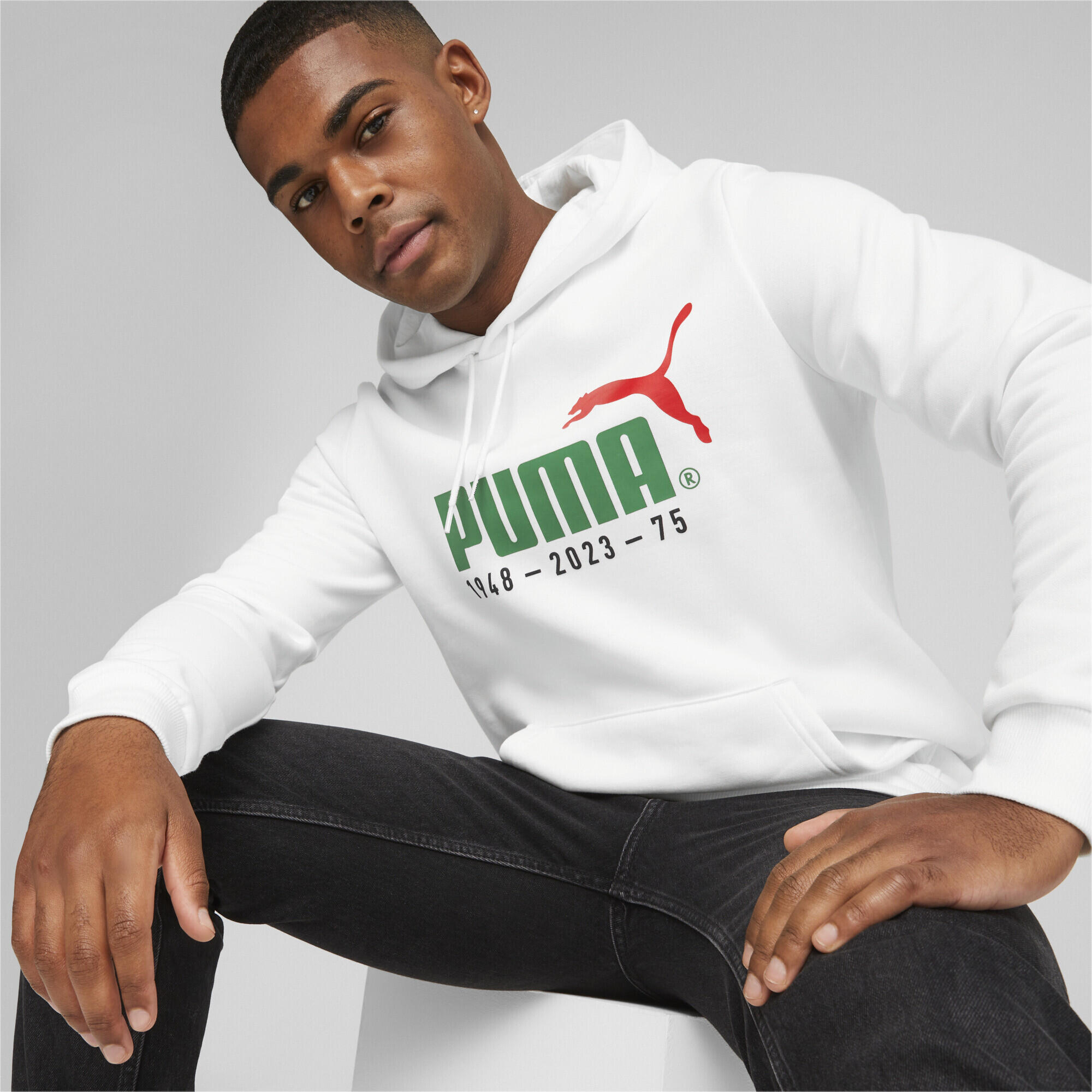 Sudadera No. 1 Logo Celebration Hombre PUMA White 2/6