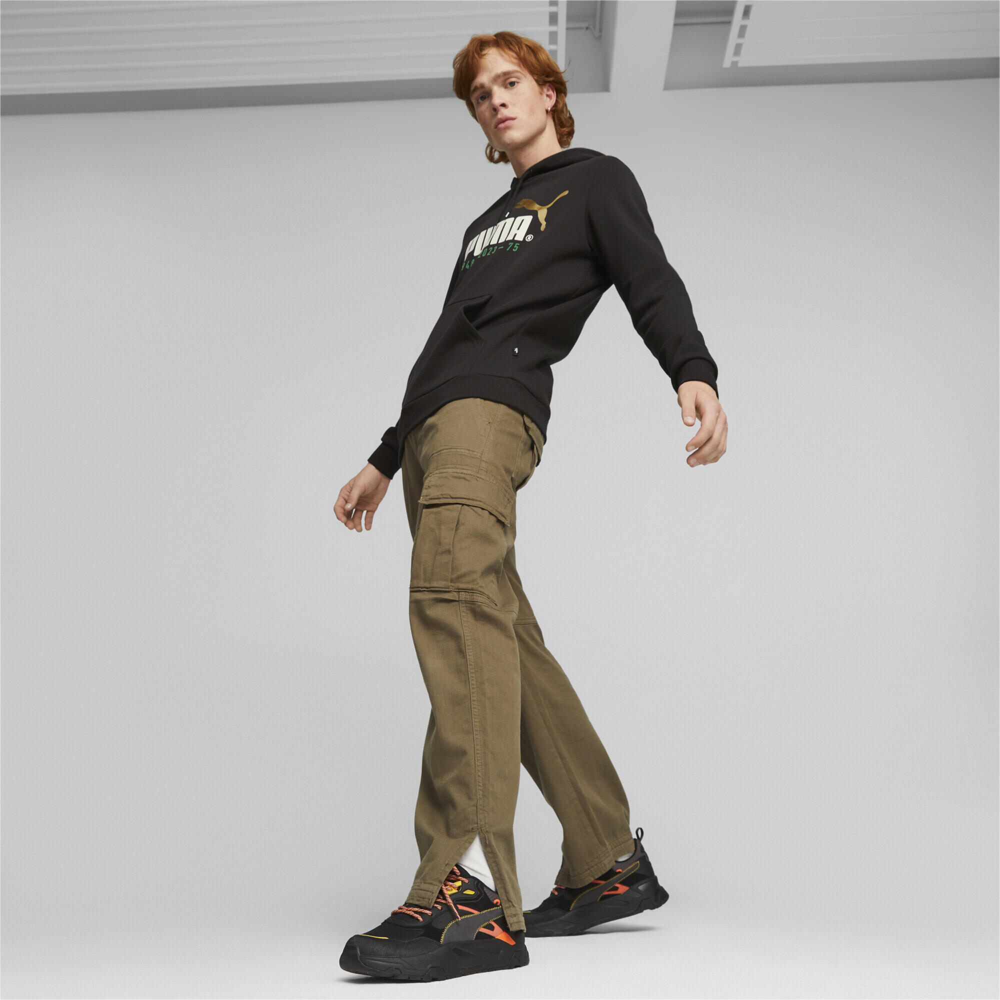No. 1 Logo Celebration hoodie voor heren PUMA Black 5/6