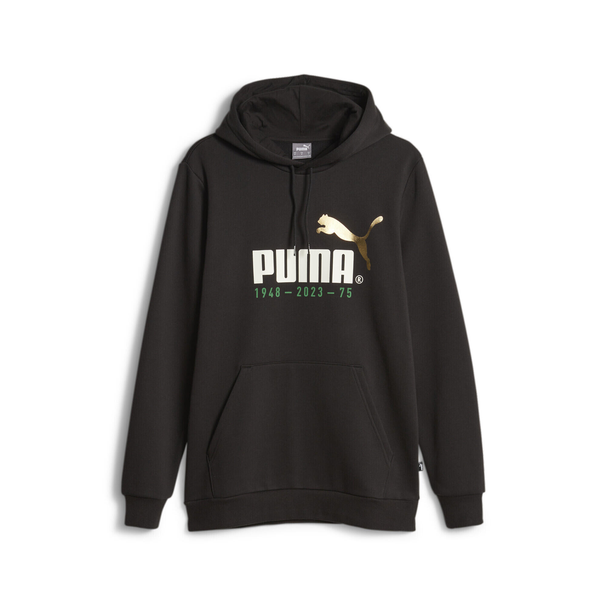 No. 1 Logo Celebration hoodie voor heren PUMA Black 1/6