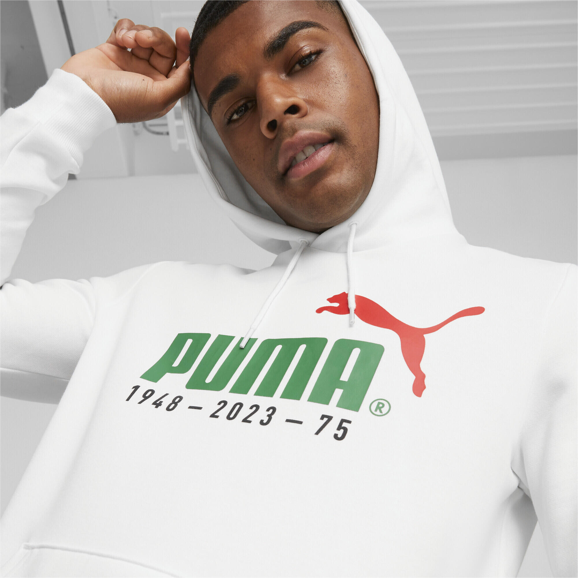 Sudadera No. 1 Logo Celebration Hombre PUMA White 4/6