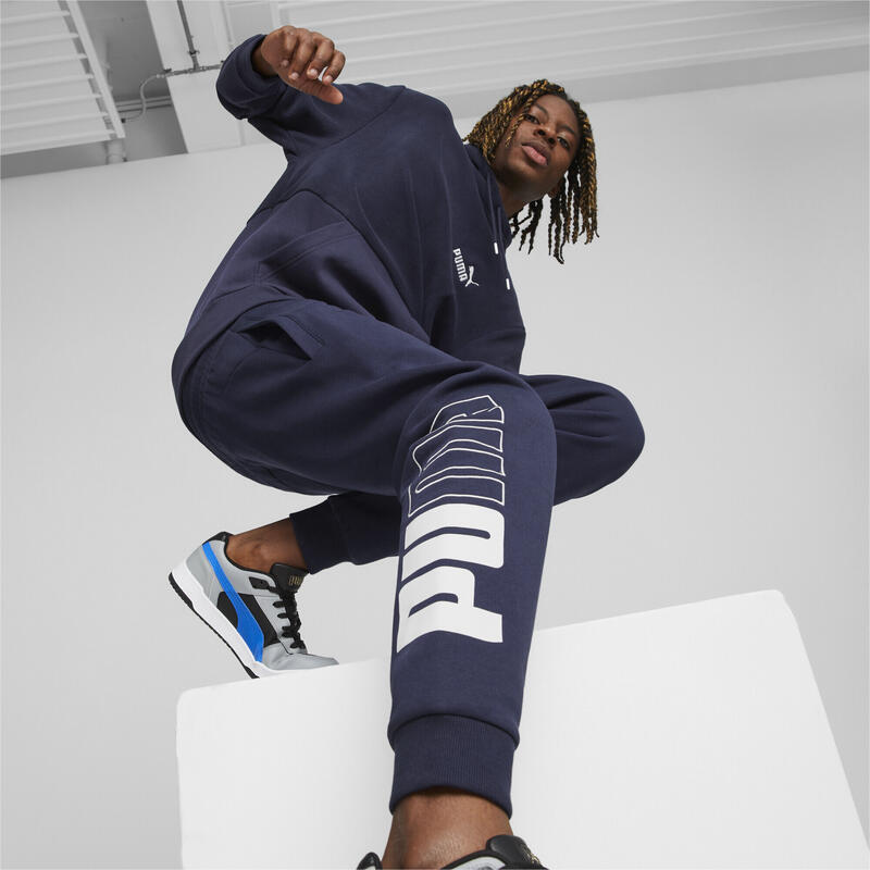 PUMA POWER sweatpants voor heren PUMA Navy Blue