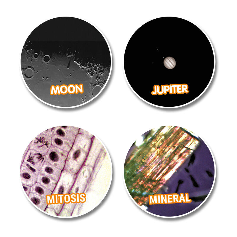 Kit telescopio + microscopio - Pacchetto ricerca-BRESSER