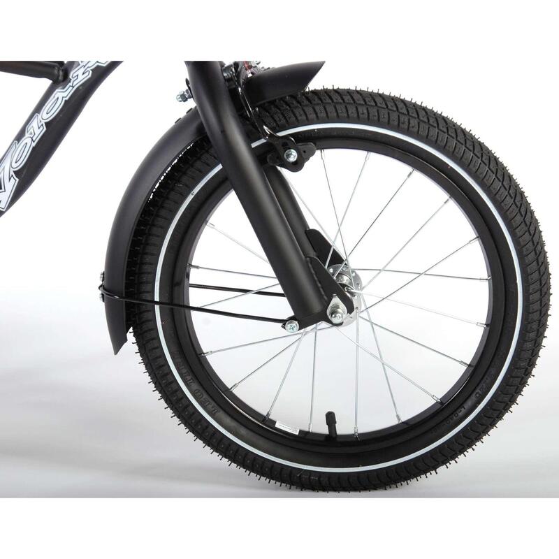 VOLARE BICYCLES Vélo enfant Black Cruiser 16 pouces