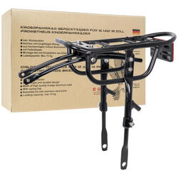 Porte-bagages pour vélo enfant de 16 à 18 pouces universel - léger et réglable