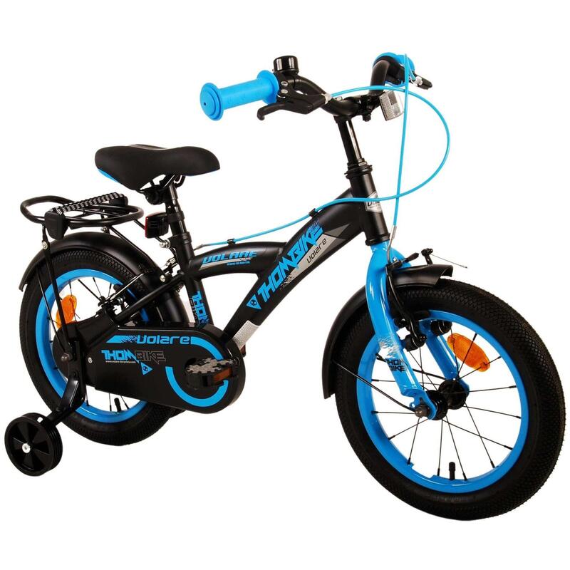 VOLARE BICYCLES Kinderfahrrad Thombike 14 Zoll, ohne Rücktrittbremse