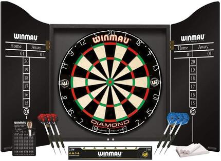 Winmau Xtreme dartbordset inclusief kast