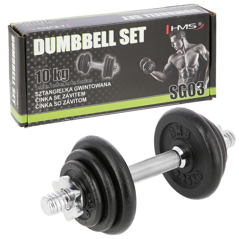 Dumbbell met schroefdraad sg03 HMS