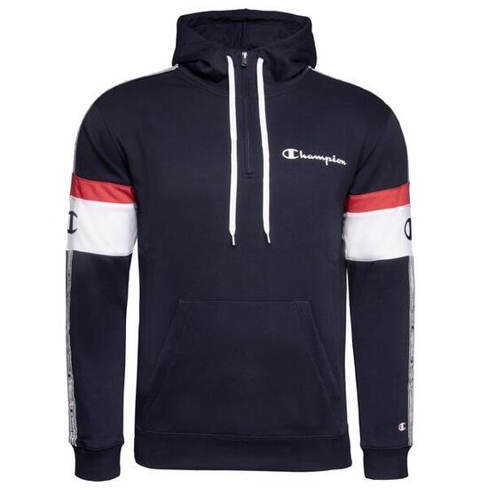 Kapuzenpullover Half Zip Hooded Herren