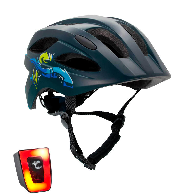 Capacete de bicicleta para crianças 6-12 anos |Flecha Preta|EN1078 Certificado