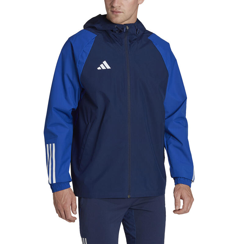 Jachetă Sport ADIDAS Tiro Albastru Inchis Bărbați