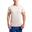 Men 6in1 Dri-Fit Stretchy Gym Running Sports T Shirt Fitness Tee - WHITE