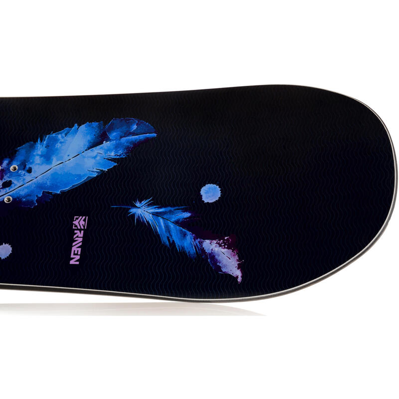 Dames Snowboard Mia Zwart/Blauw