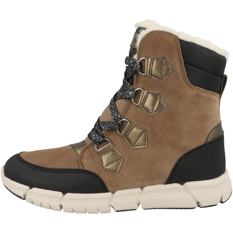 BOTA DE MONTAÑA Senderismo Niños Geox J FLEXYPER GIRL B AB Marrón