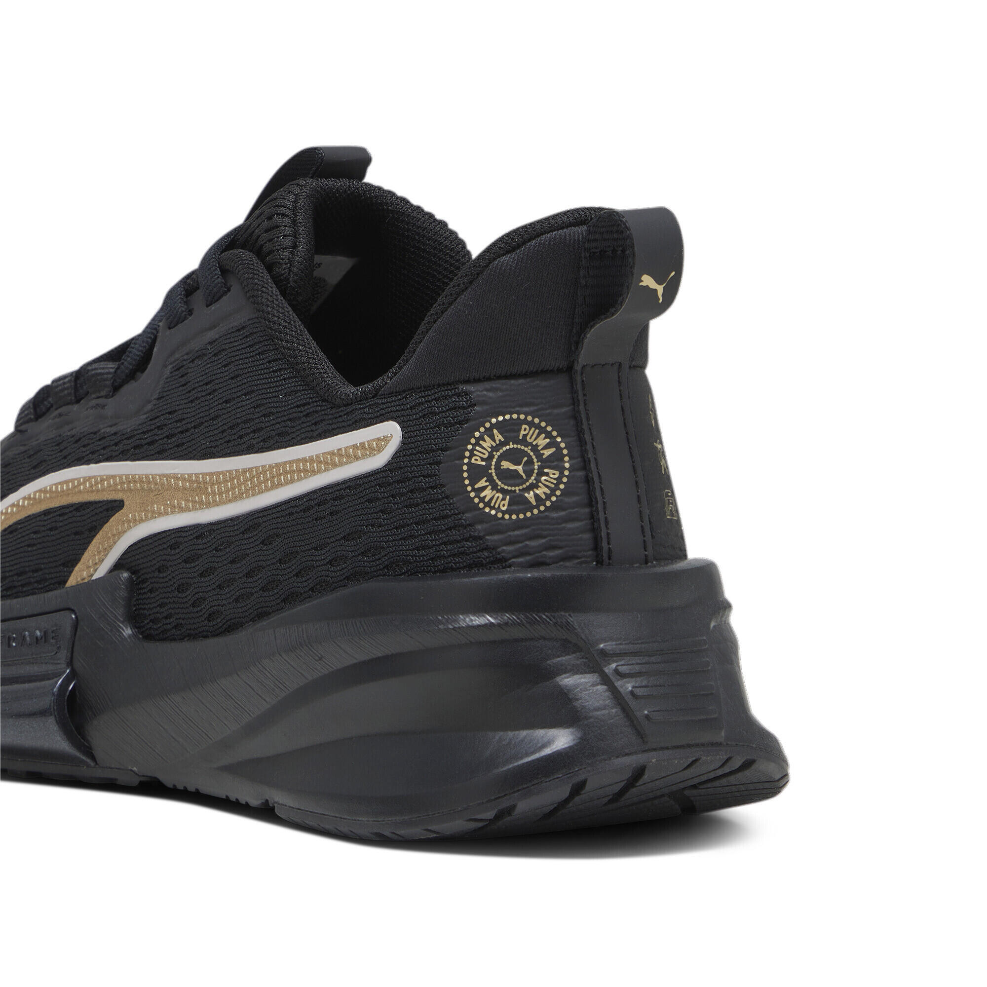 Puma black metallic best sale gold