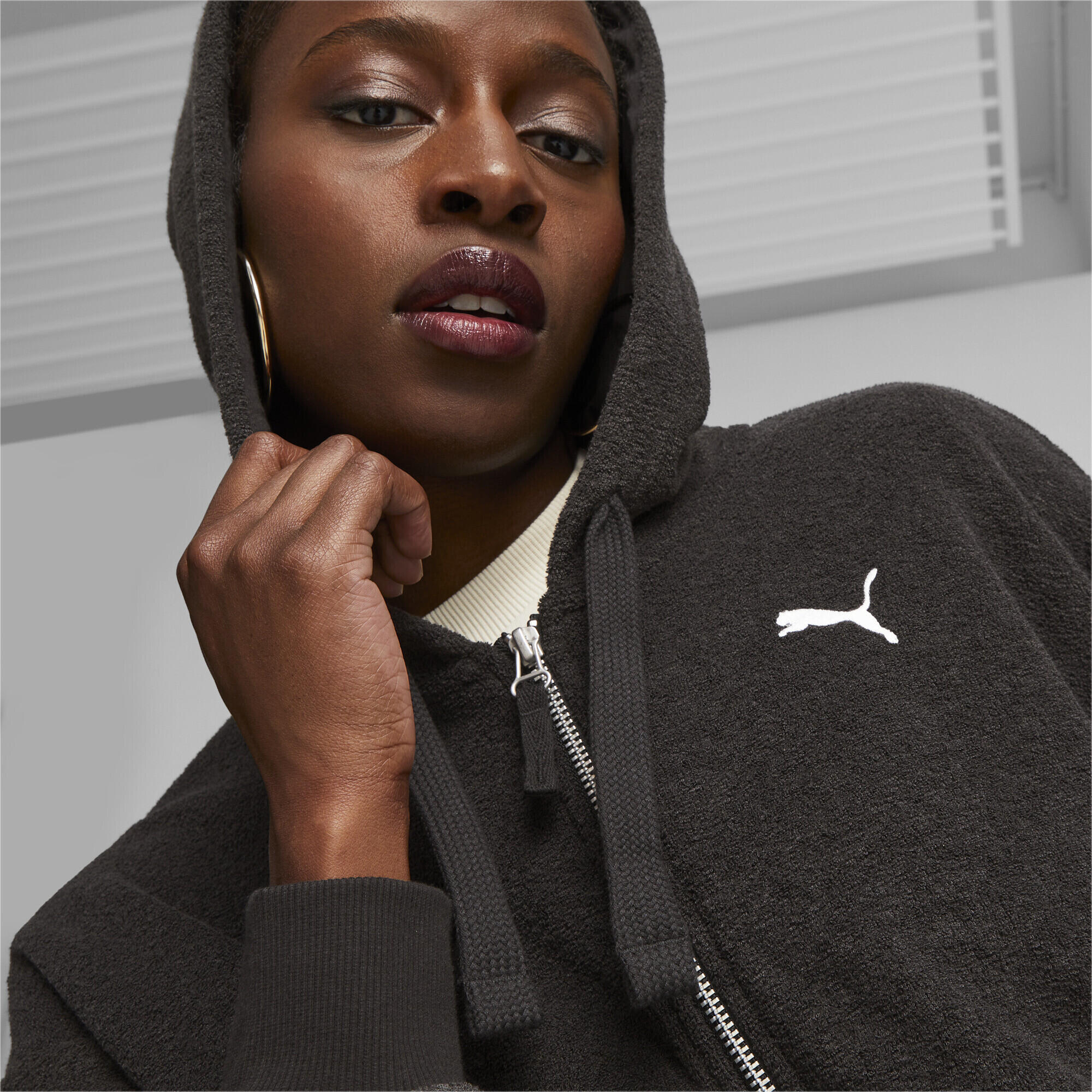Hoodie d'hiver HER PUMA Black 4/6