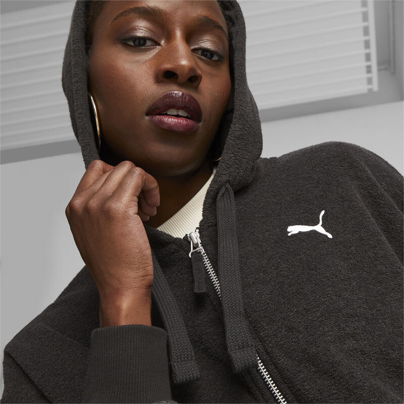 HER Winterised hoodie voor dames PUMA Black