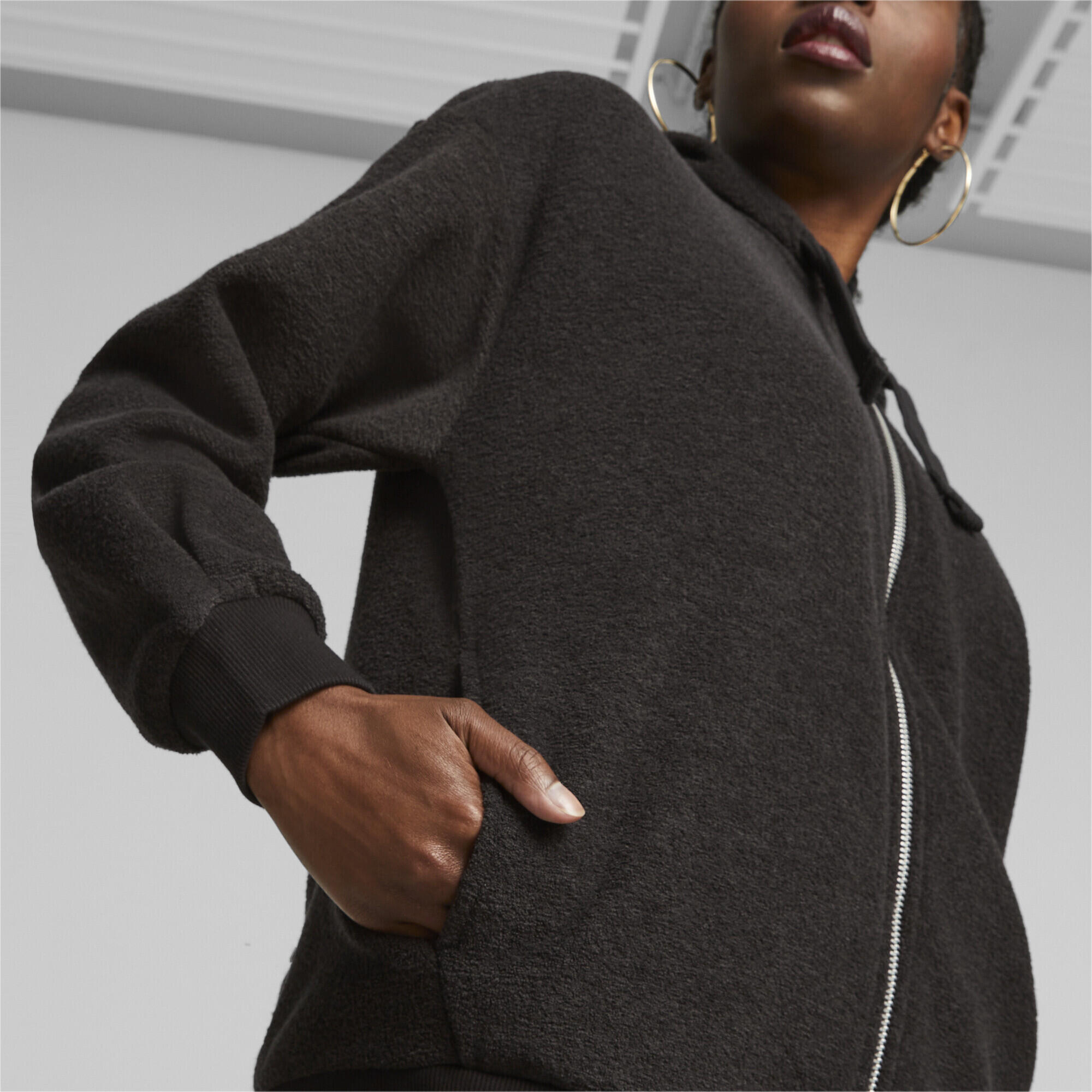 Hoodie d'hiver HER PUMA Black 5/6