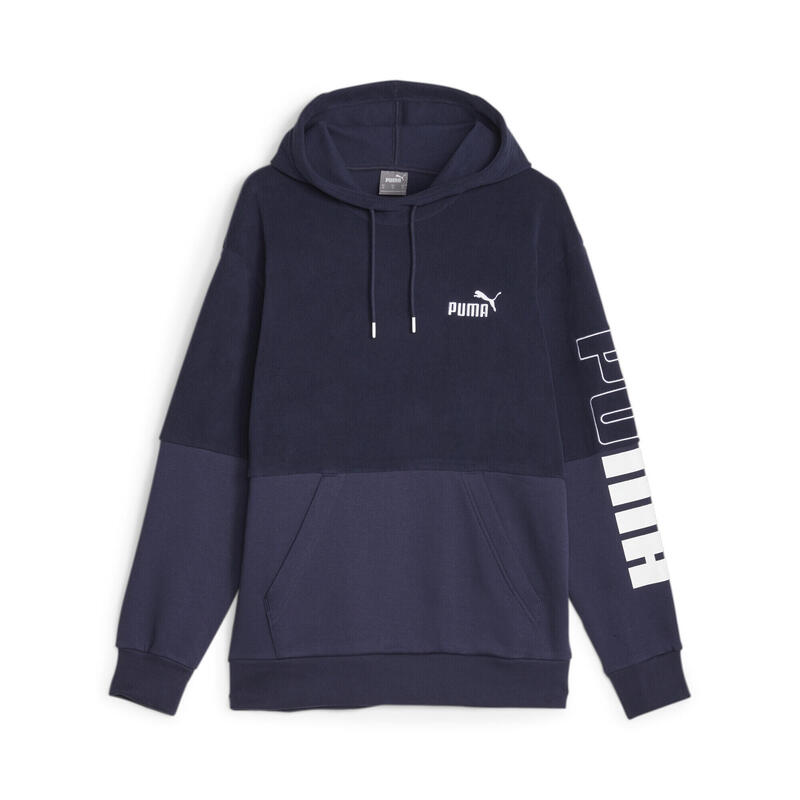 Hoodie d’hiver PUMA POWER Homme PUMA Navy Blue