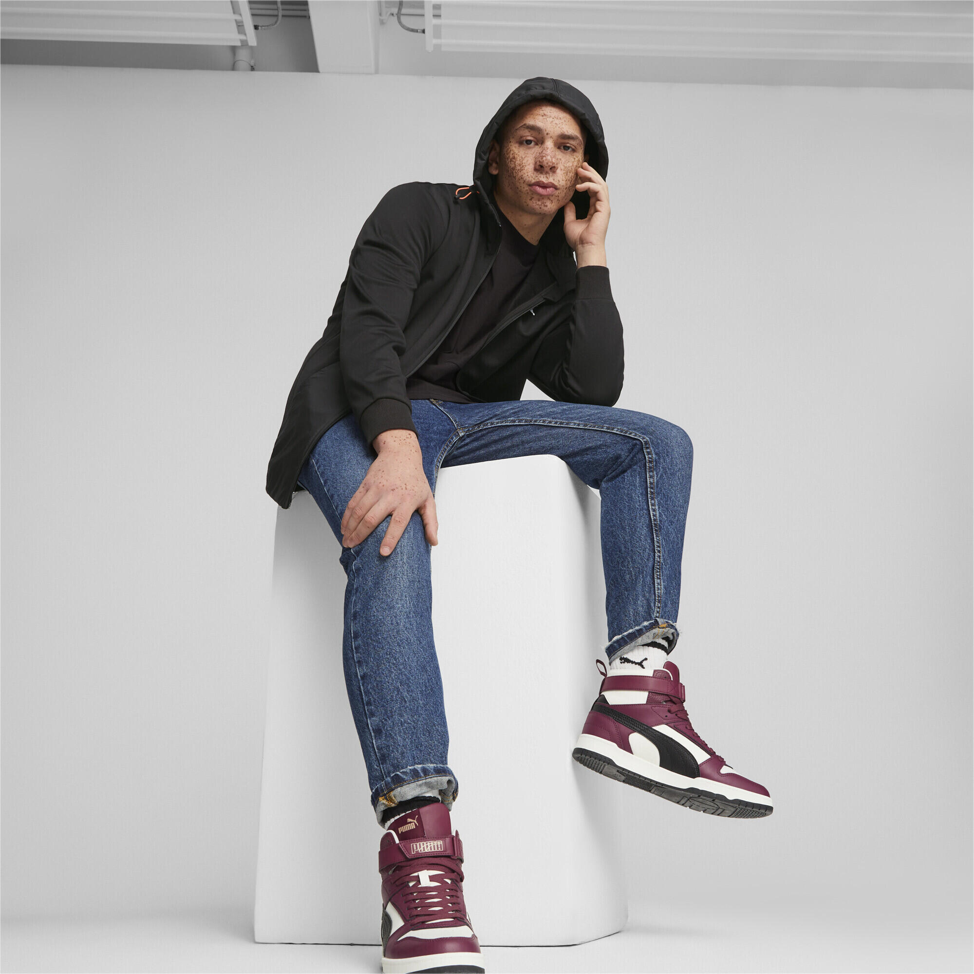 Bluza męska Puma Open Road Full-Zip Hoodie DK 3/6