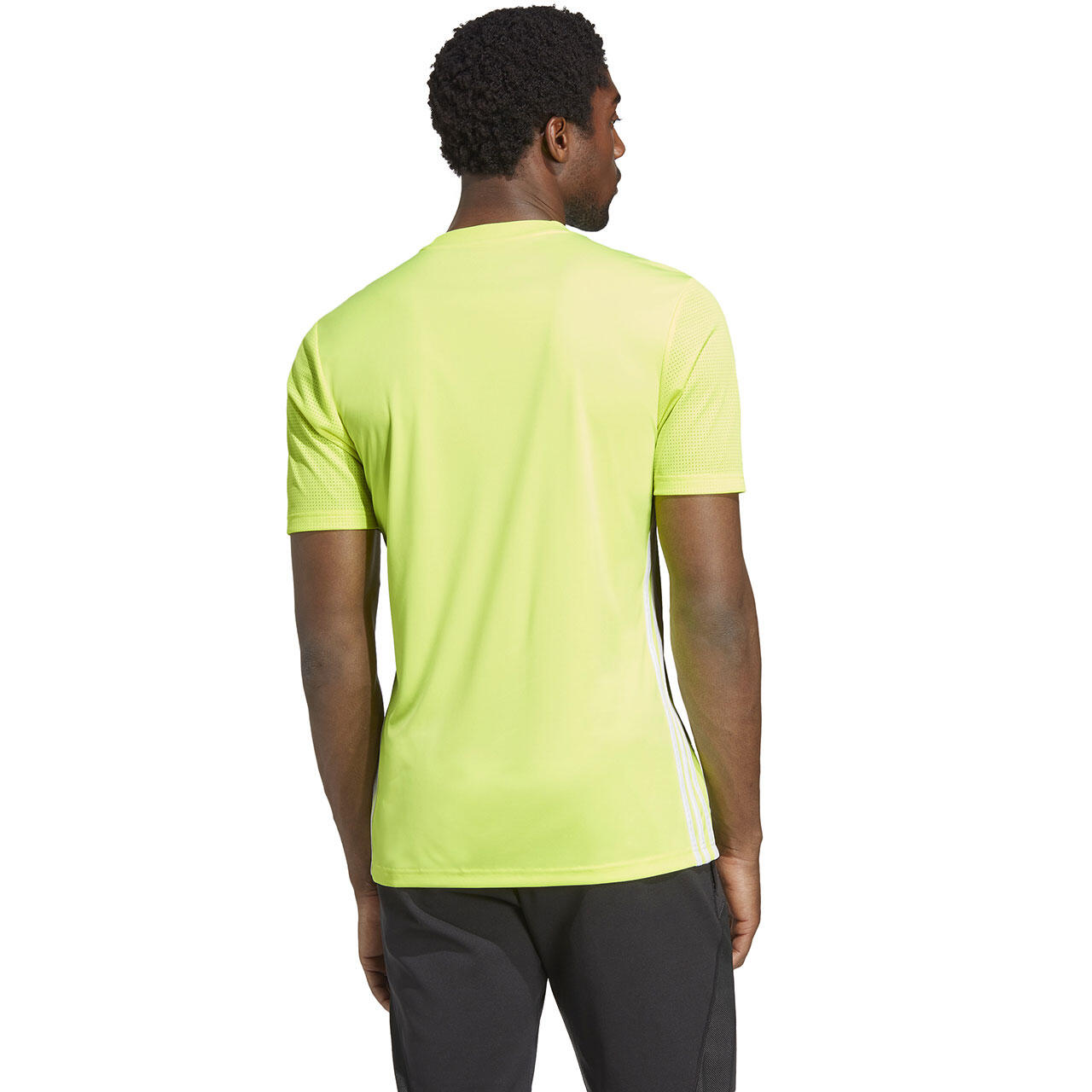 T-shirt adidas Performance Slim Fit Neon Geel 4/8
