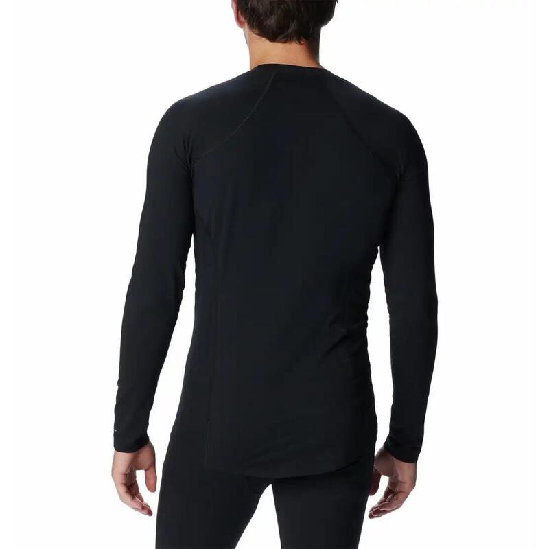 Midweight Stretch Long Sleeve Top férfi aláöltöző felső - fekete