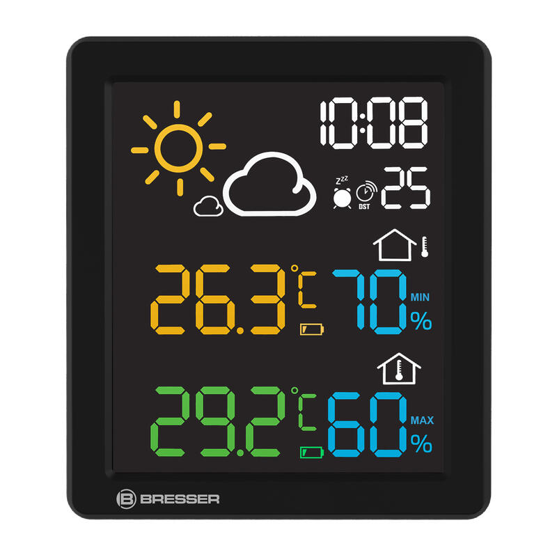 Estação meteorológica BRESSER MeteoCast Pico Colour