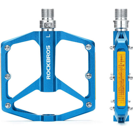 Pedały rowerowe platformowe Rockbros K371 aluminiowe