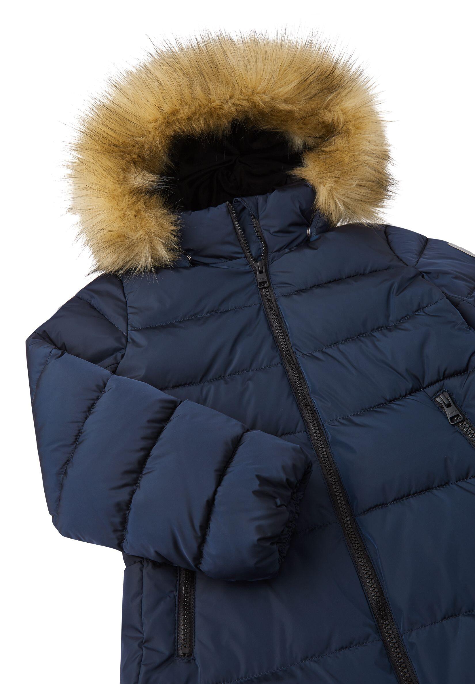 Mädchen Wintermantel Lunta Navy 3/7