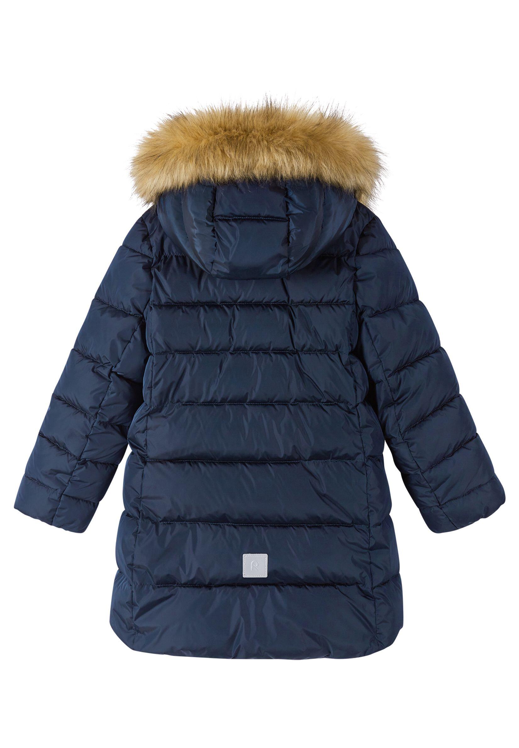 Mädchen Wintermantel Lunta Navy 2/7