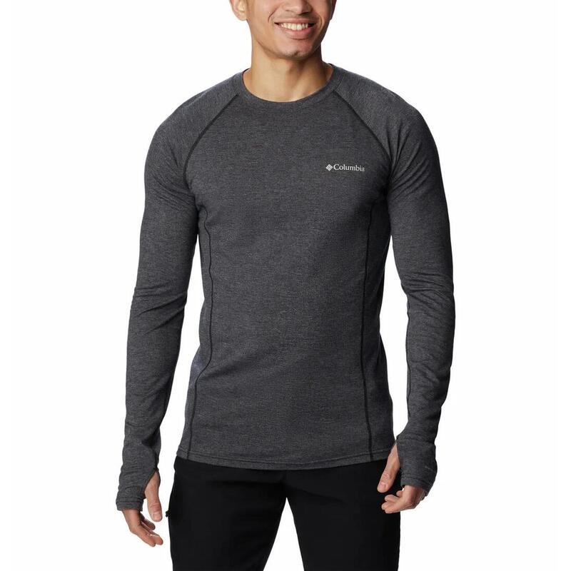 Unterziehshirt Tunnel Springs Wool Crew Herren - Schwarz