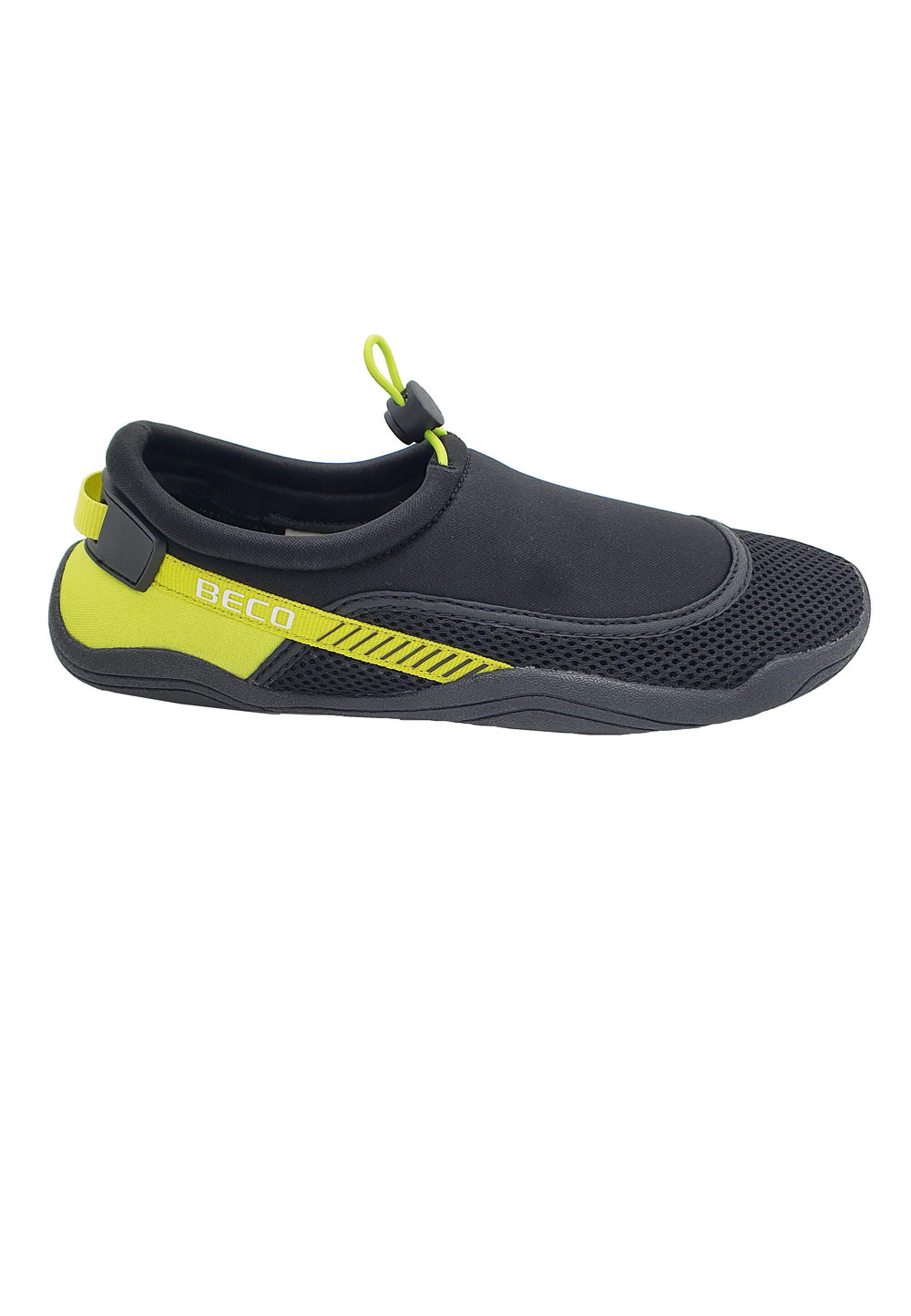 Beco Beach Water Shoes | Black/green 3/5