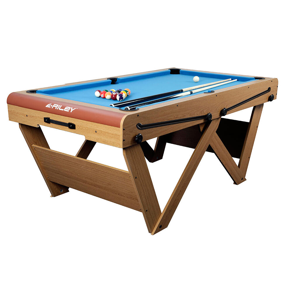 RILEY Riley "W" Leg 6ft Snooker and Pool Table