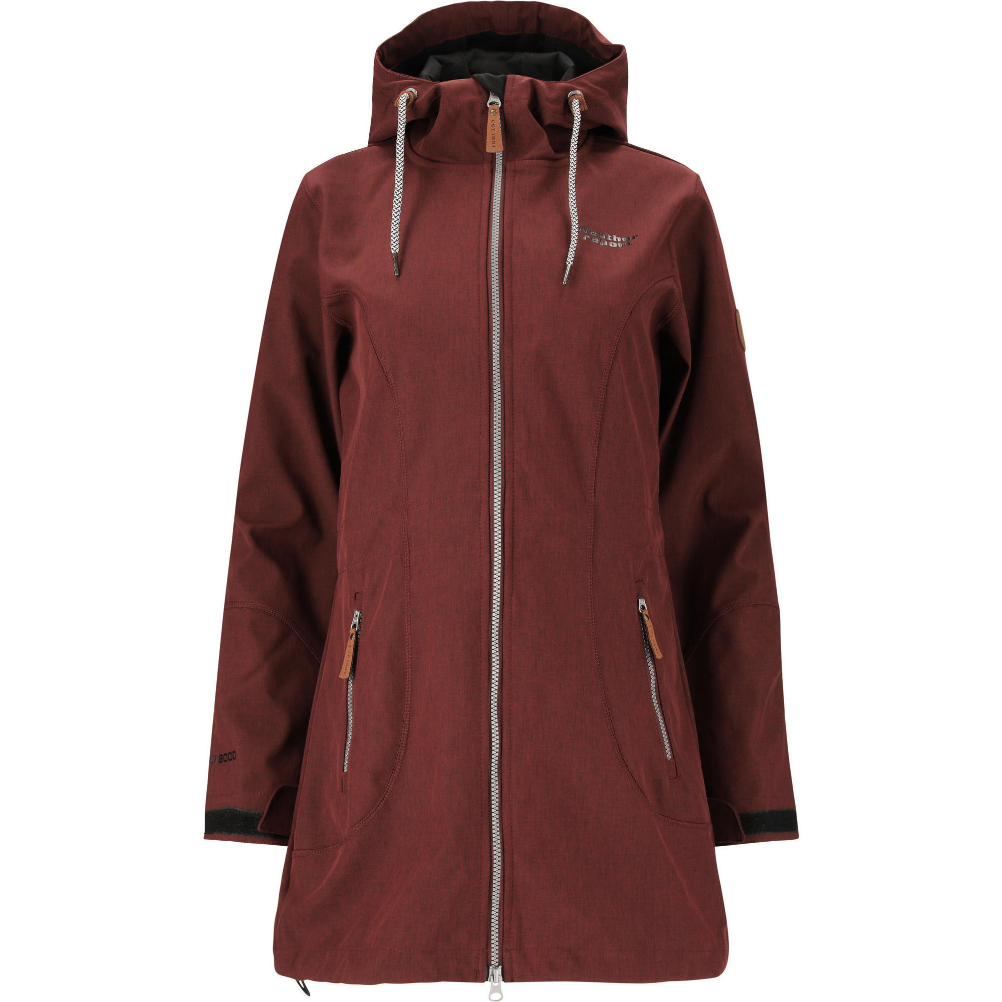 Weather Report - Weather Report Veste Softshell Lilan - Softshell - Marron - 42 M/l - Decathlon